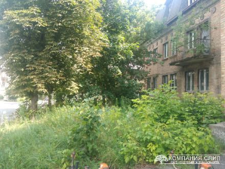 Розчищення ділянки від трави