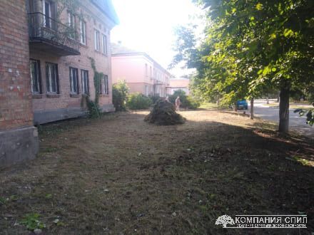 Розчищення ділянки від трави