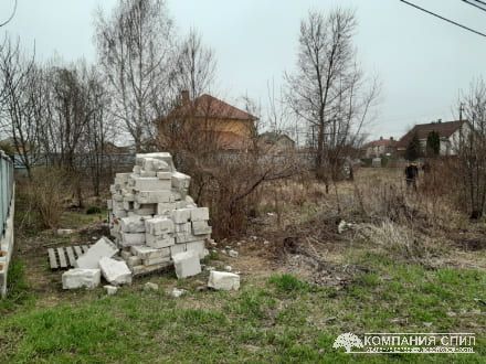 Розчищення ділянки під будівництво