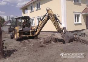 Підняття рівня ділянки, засипка ділянки